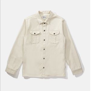 Rhythm Twill LS Shirt Cream